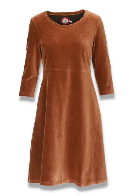 Hovedbilde Elli kjole nugat babycord 