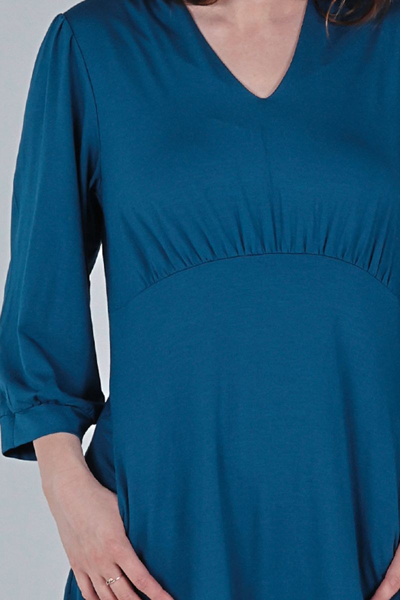 Michela blue tale kjole