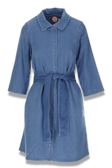 Hovedbilde Lina jeansblå denim kjole