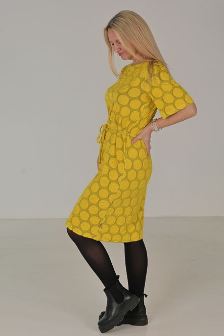 Hovedbilde Helle gul kjole 