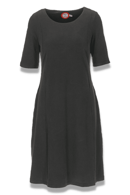 Hovedbilde Sara sort bambuskjole