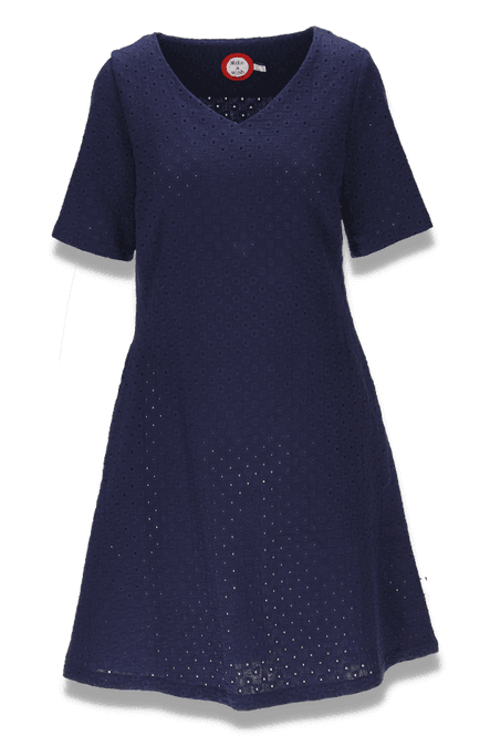 Hovedbilde Loretta marineblå kjole