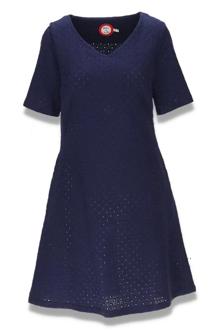 Hovedbilde Loretta marineblå kjole