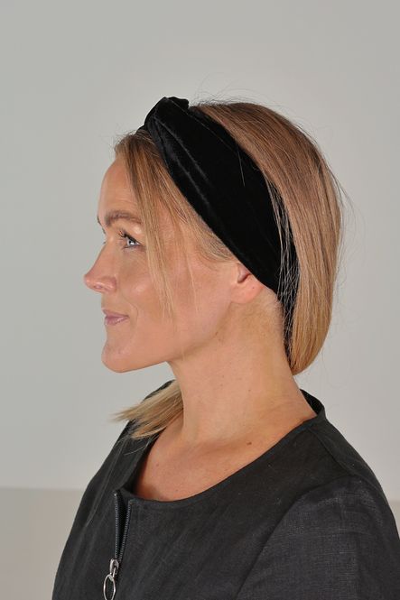 Hovedbilde Berte hårbånd  sort ...