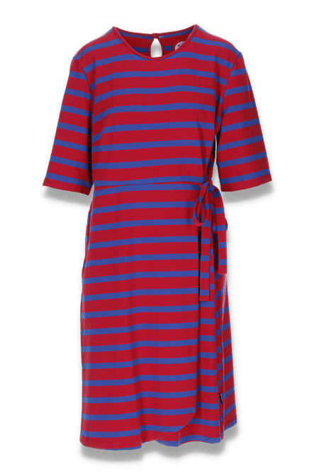 Hovedbilde Fryd blå og rød  sommerkjole