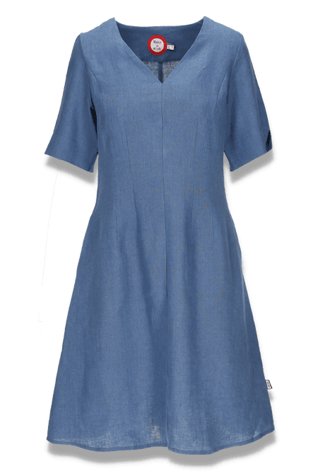 Hovedbilde Heidi jeansblå linkjole