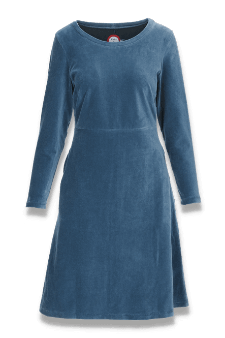 Hovedbilde Anja støvblå basiskjole i ...